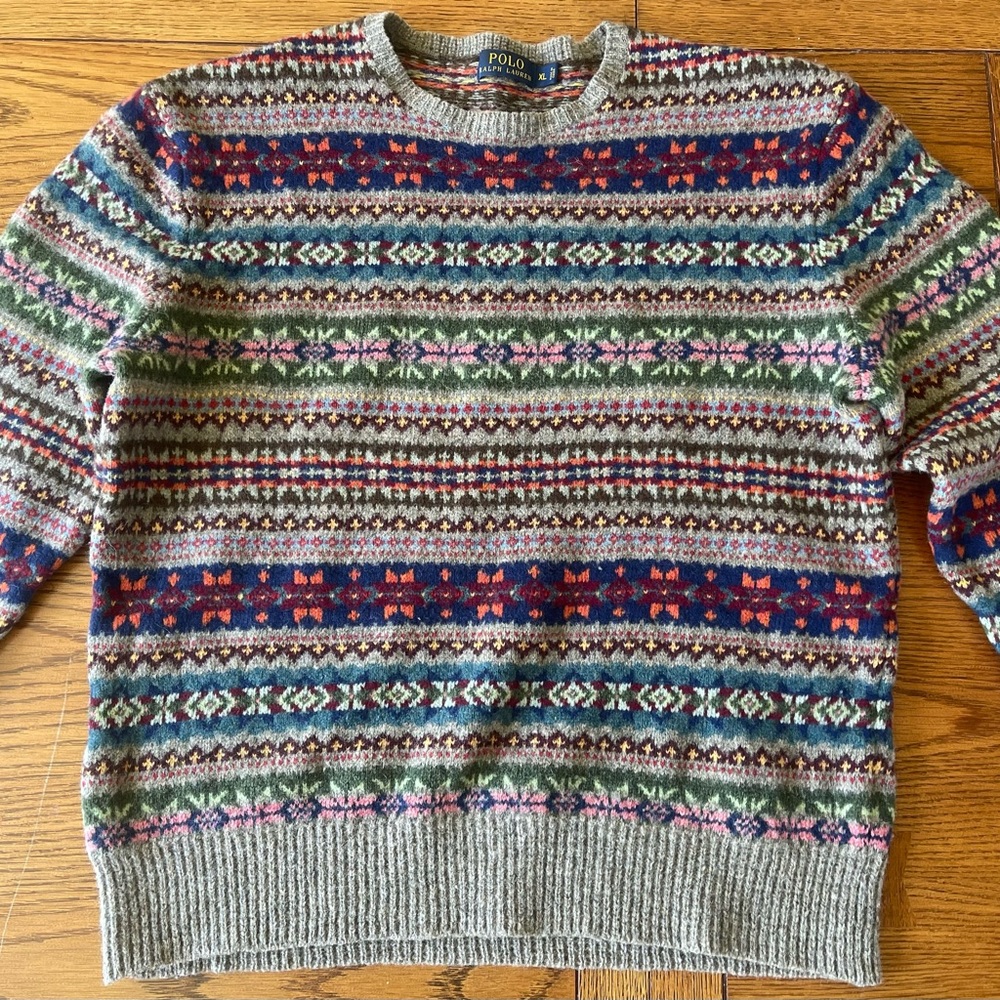 Polo Ralph Lauren sweater.